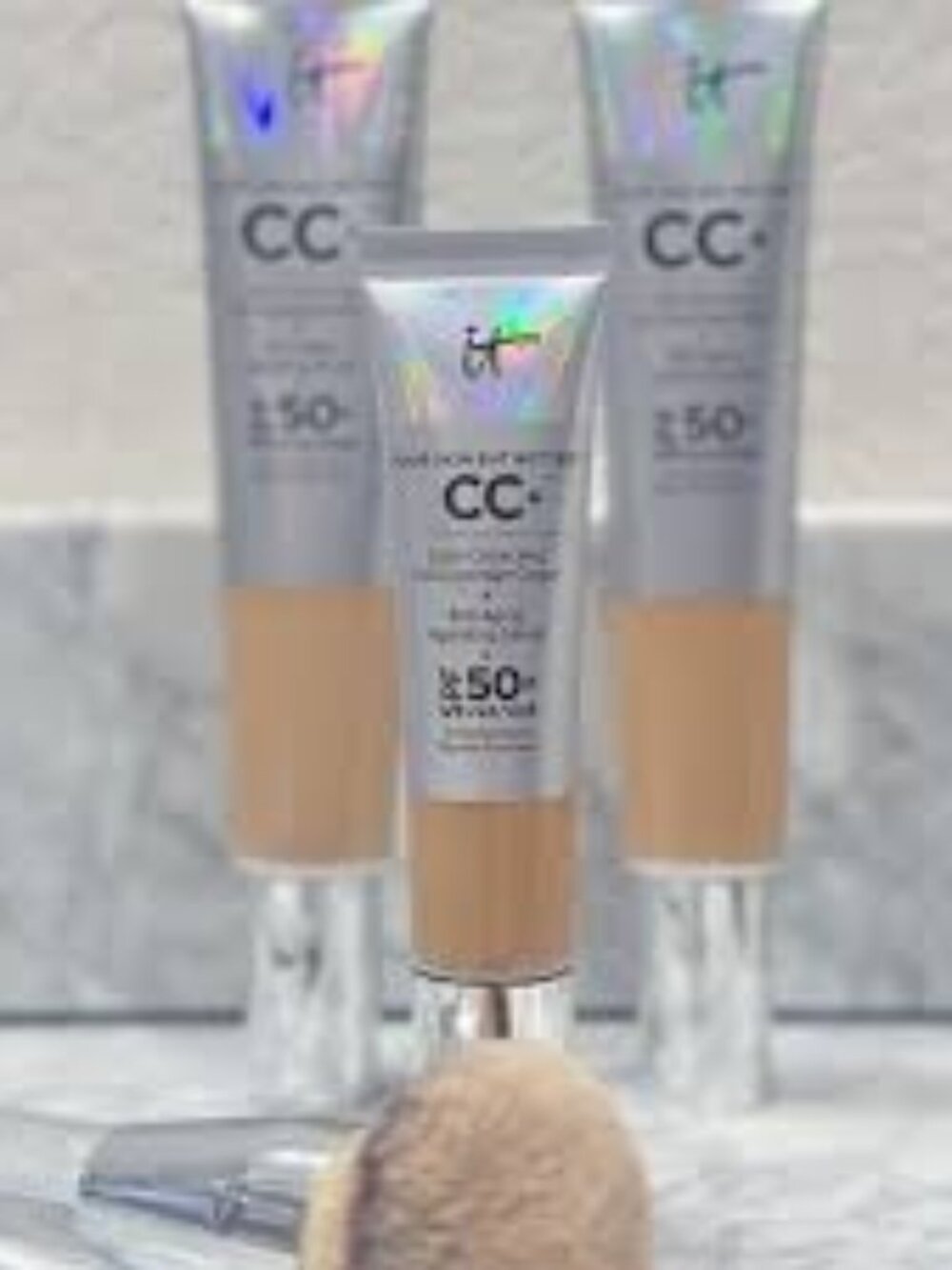 IT Cosmetics Beauty Gift Set-Color Correct Full Coverage Cream 4 Shades-2pc-NEW - Picture 9 of 13